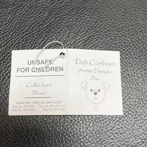 Deb Canham Mohair Bear Christmas Special Limited Edition - Picture 8 of 12